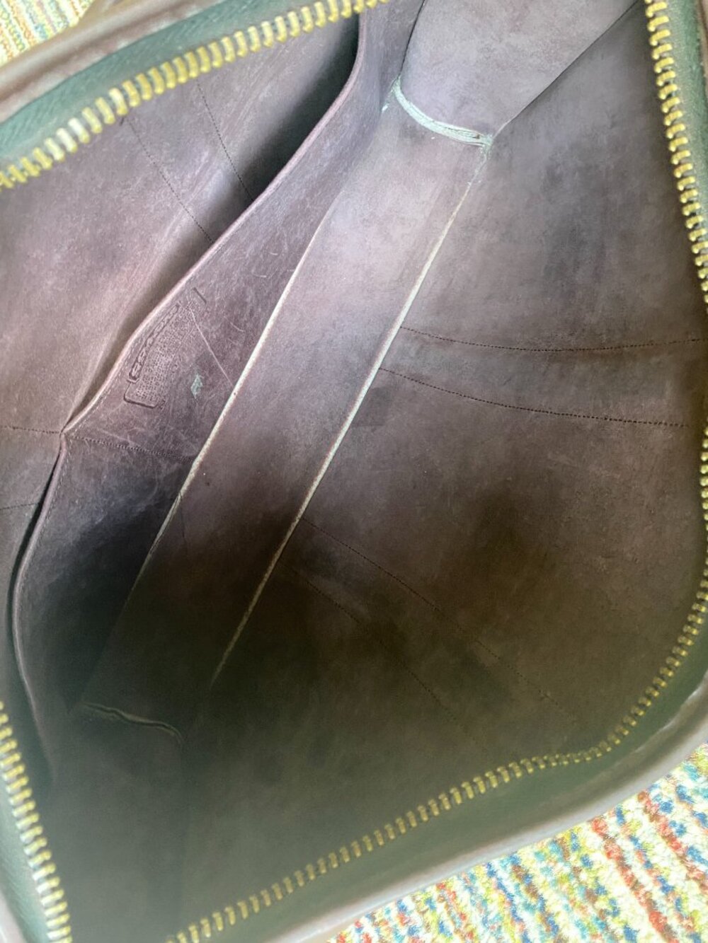 Vintage NYC Era Burgundy Coach (1985 Winter Catalog) Briefcase Attache Bag - Picture 8 of 15